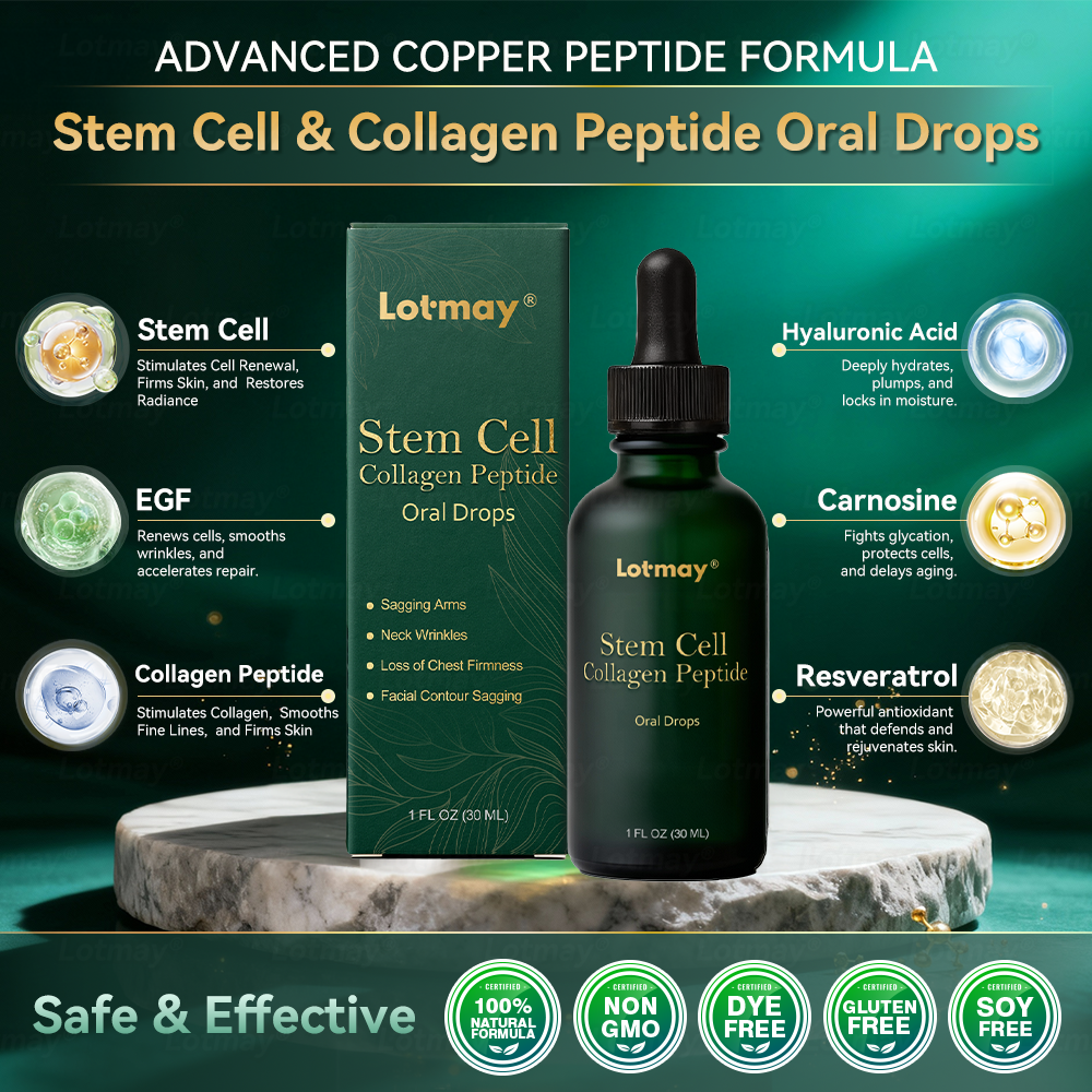 Lotmay® Stem Cell Collagen Peptide Oral Drops🎁🎁