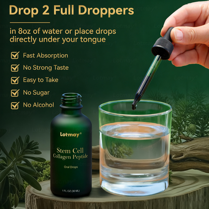 Lotmay® Stem Cell Collagen Peptide Oral Drops🎁🎁