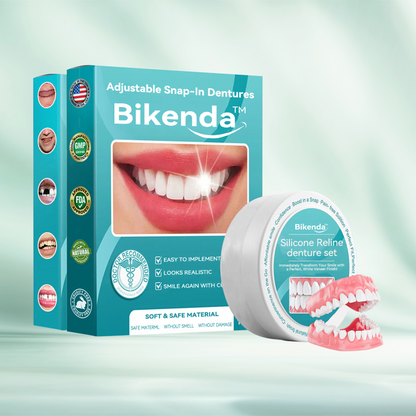 𝐁𝐢𝐤𝐞𝐧𝐝𝐚™🌌 Silicone Reline Denture Set (⏰ Limited Time Discount Last 30 Minutes ⏰)